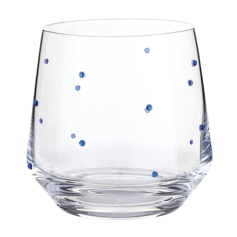 Wine Glass - Blue Beads The Happy Southerner
