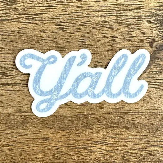 Y'All Sticker The Happy Southerner