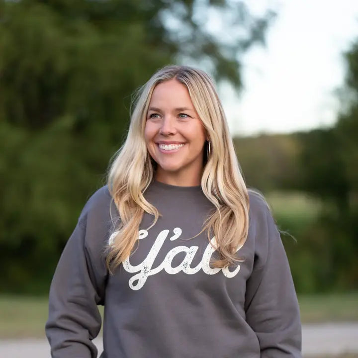 Y'all Sweatshirt The Happy Southerner