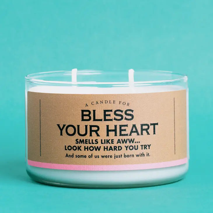 A Candle For Bless Your Heart | Funny Candle The Happy Southerner
