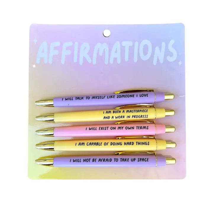 Affirmations Pen Set The Happy Southerner