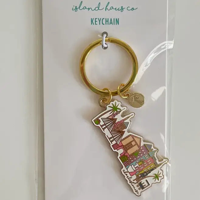 Charleston, Sc Keychain The Happy Southerner
