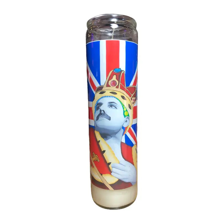 Freddie Mercury Prayer Candle The Happy Southerner