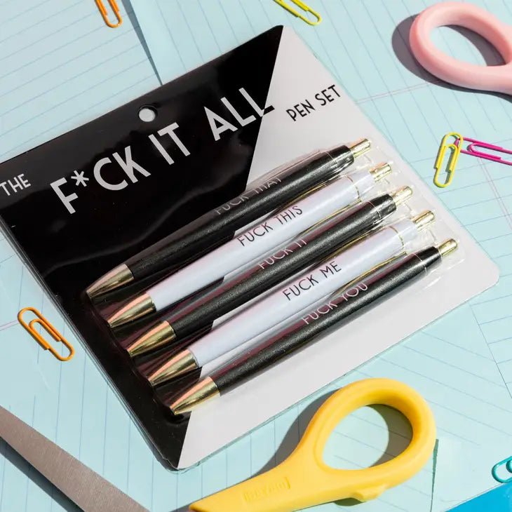 Fuck It All Pen Set The Happy Southerner