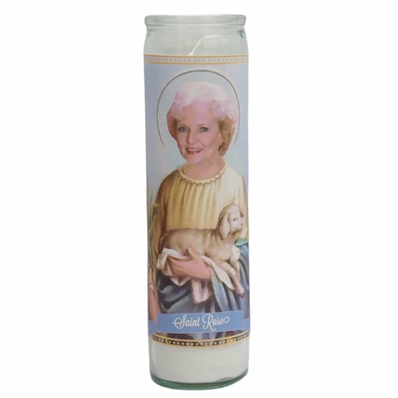 Golden Girls Devotional Prayer Saint Candles - Rose The Happy Southerner