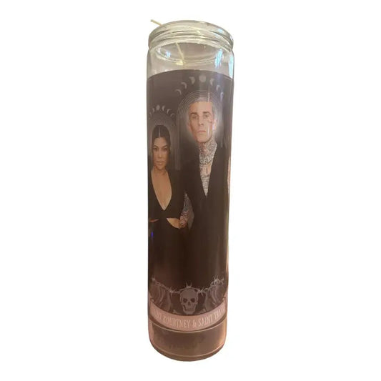 Kourtney & Travis Altar Candle The Happy Southerner