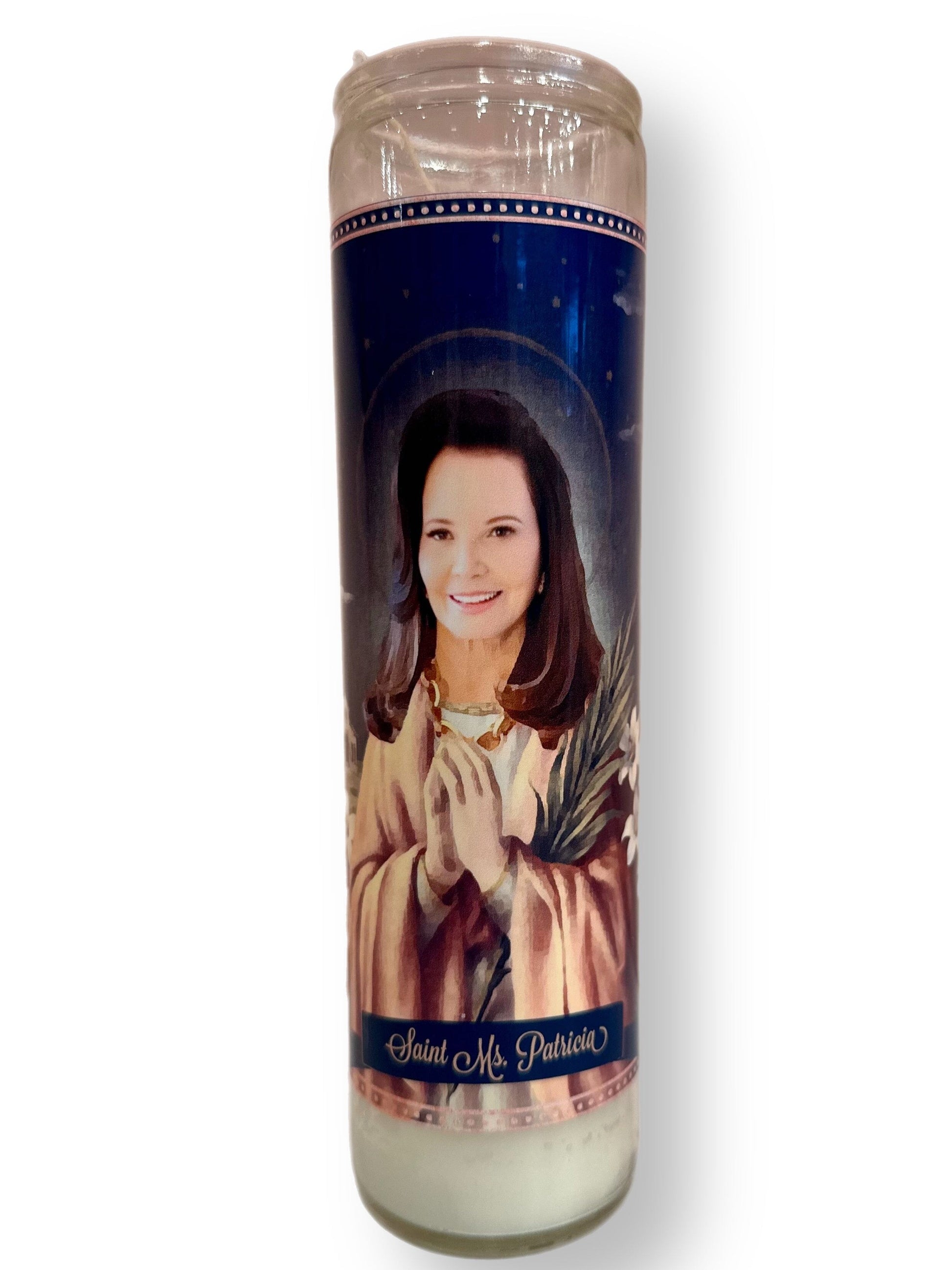 Saint Ms. Patricia Candle The Happy Southerner