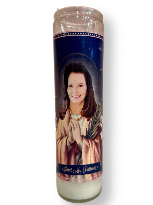 Saint Ms. Patricia Candle The Happy Southerner
