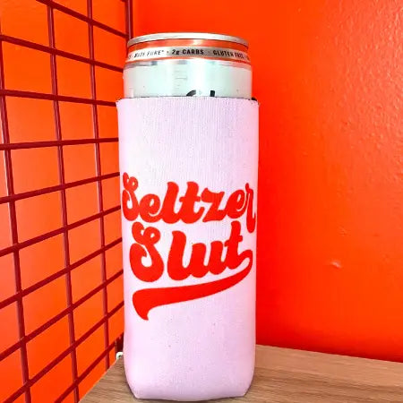 Seltzer Slut Slim Can Koozie The Happy Southerner