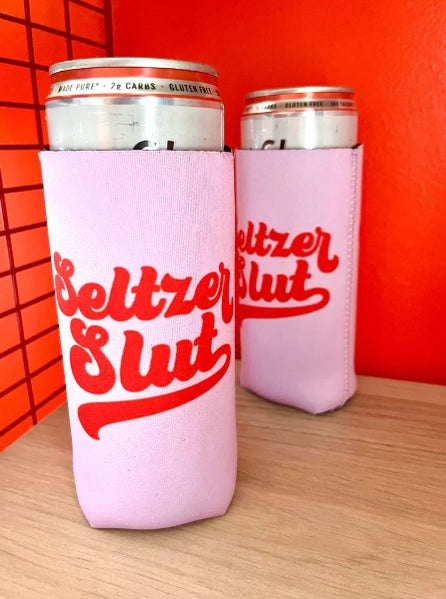 Seltzer Slut Slim Can Koozie The Happy Southerner