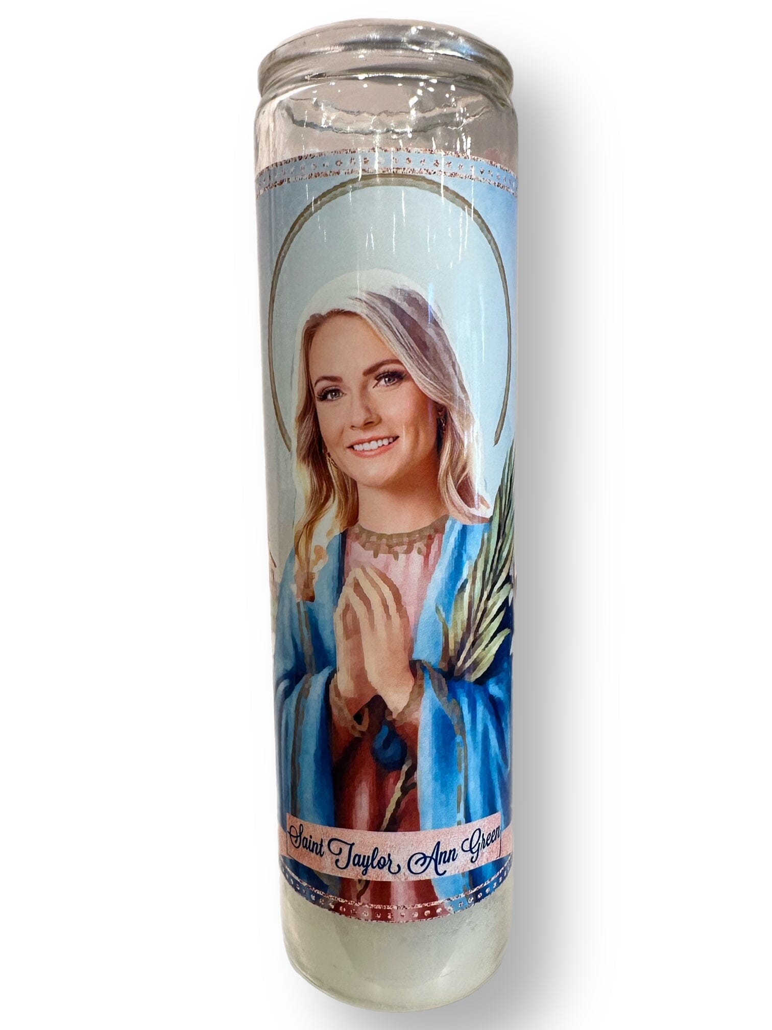 Taylor Ann Green Prayer Candle The Happy Southerner