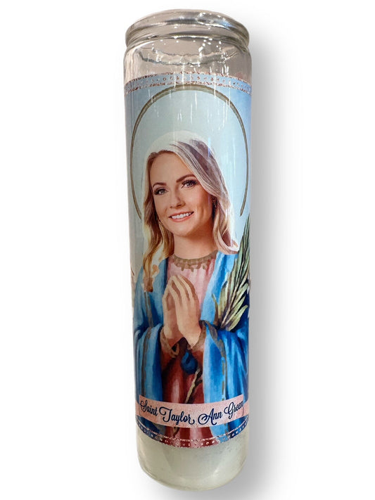Taylor Ann Green Prayer Candle The Happy Southerner