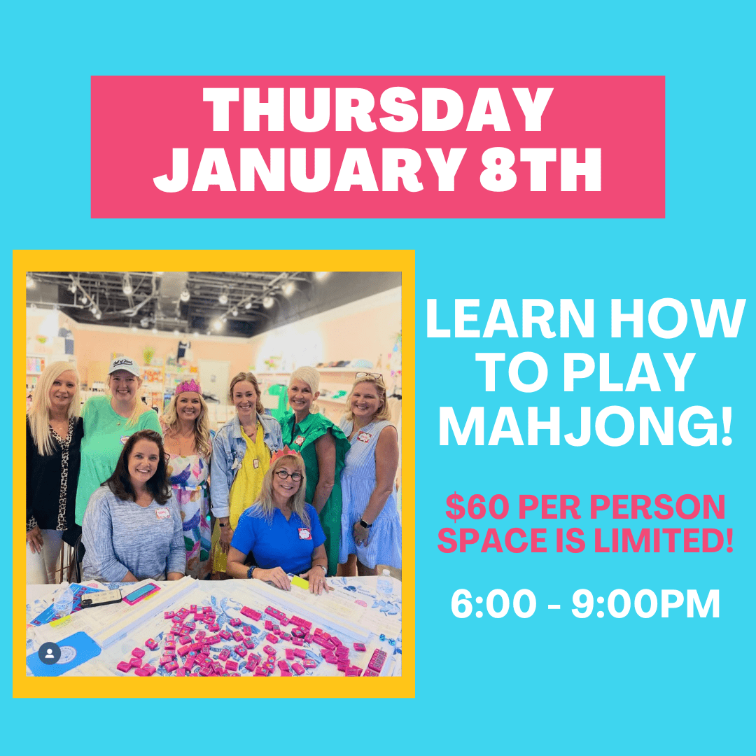 01-08 | Learn How To Play Mahjong Class at The Happy Southerner - Reserve Your Seat - January 8th The Happy Southerner 