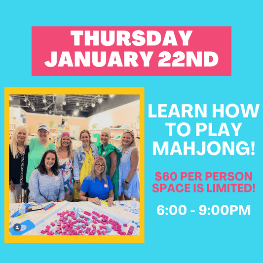 01-22 | Learn How To Play Mahjong Class at The Happy Southerner - Reserve Your Seat - January 22nd The Happy Southerner 