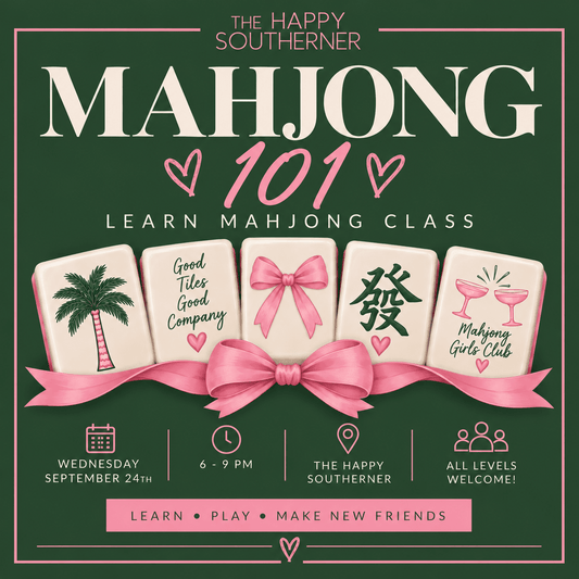 09-24 | Learn How To Play Mahjong Class at The Happy Southerner - Reserve Your Seat - September 24th The Happy Southerner 