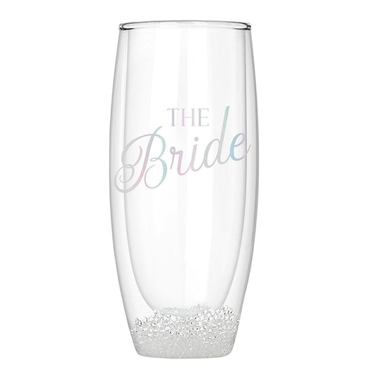 The Bride Champagne Glass