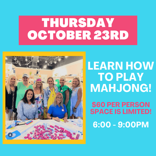 10-23 | Learn How To Play Mahjong Class at The Happy Southerner - Reserve Your Seat - October 23rd The Happy Southerner 