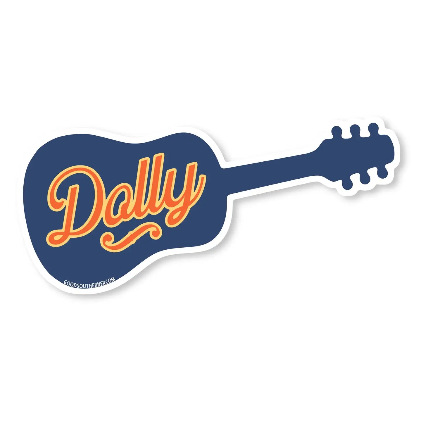Guitar Dolly Sticker