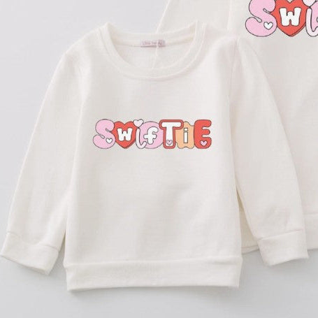 Toddler Swiftie Heart Sweatshirt