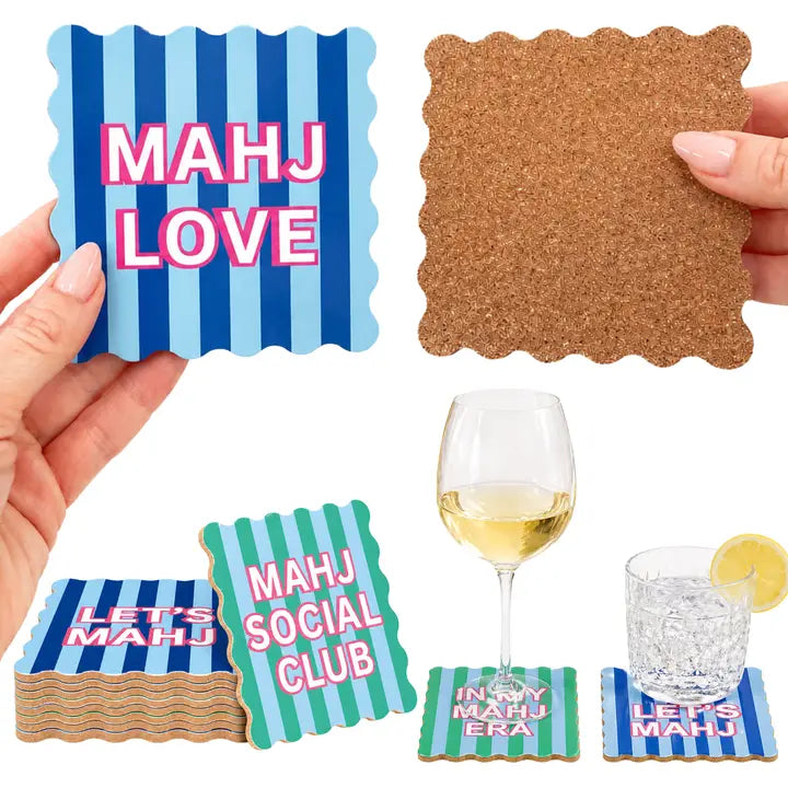 Mahjong Social Club Coaster Set