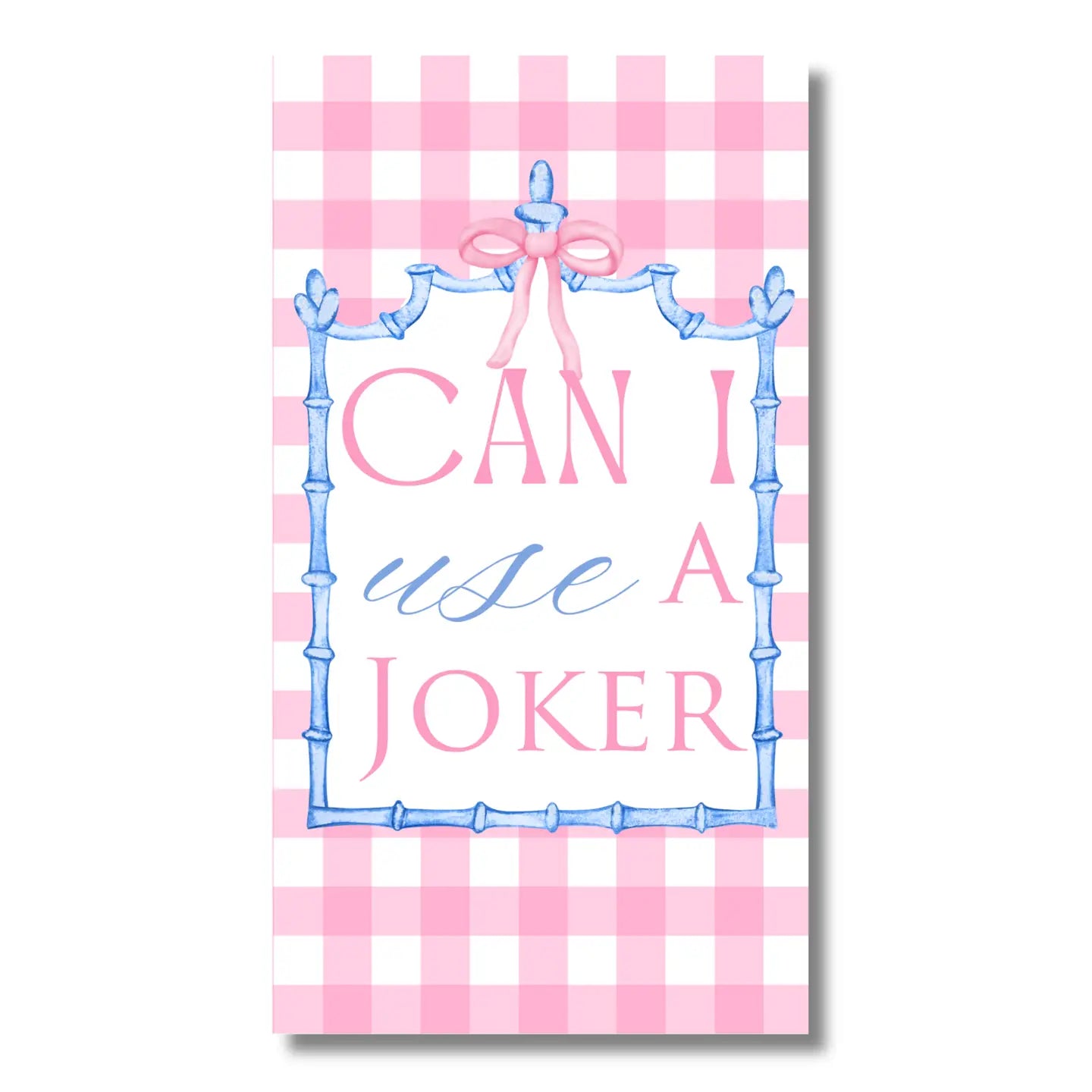 "Can I Use A Joker" 24ct Guest Napkins