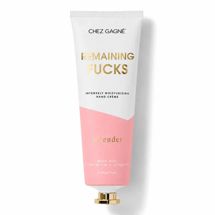 Remaining Fucks - Funny Hand Cream