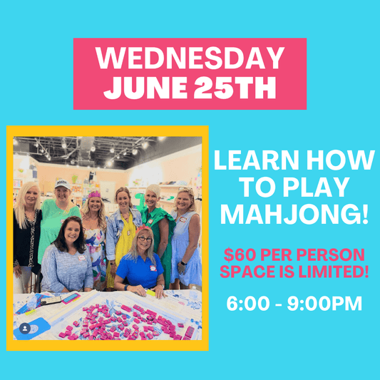 6-25 | Learn How To Play Mahjong Class at The Happy Southerner - Reserve Your Seat - June 25th The Happy Southerner 
