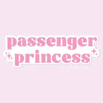 Passenger Princess Funny Sticker