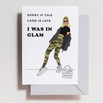 Dorit Kemsley Glam Greeting Card