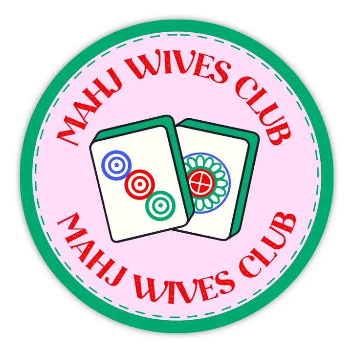 Mahj Wives Club Sticker