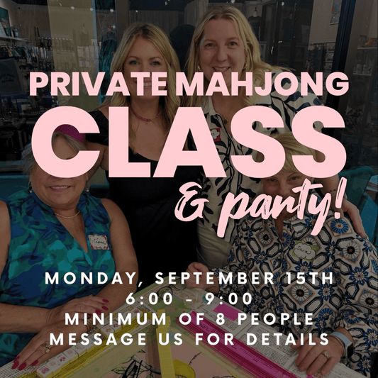 9-15 | Private Mahjong Class at The Happy Southerner The Happy Southerner 