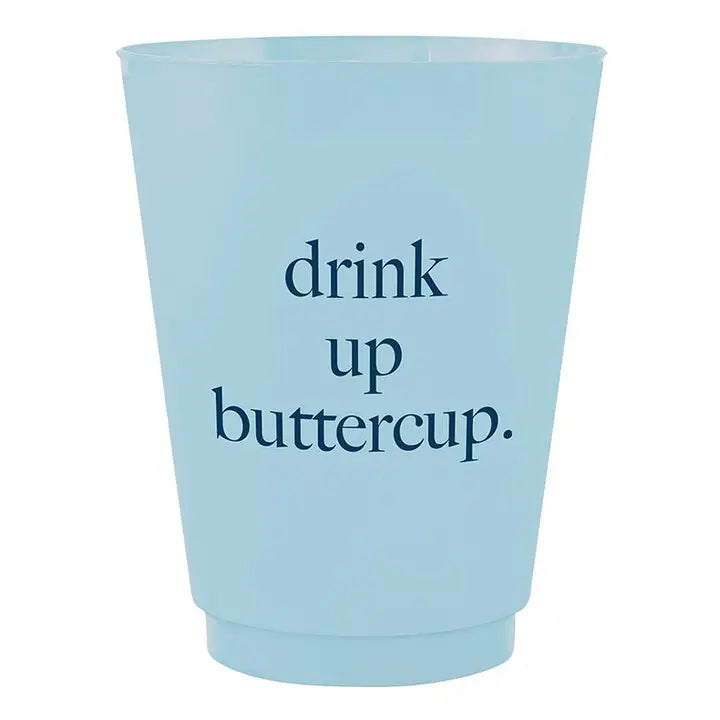 Drink Up Buttercup - Set of 8