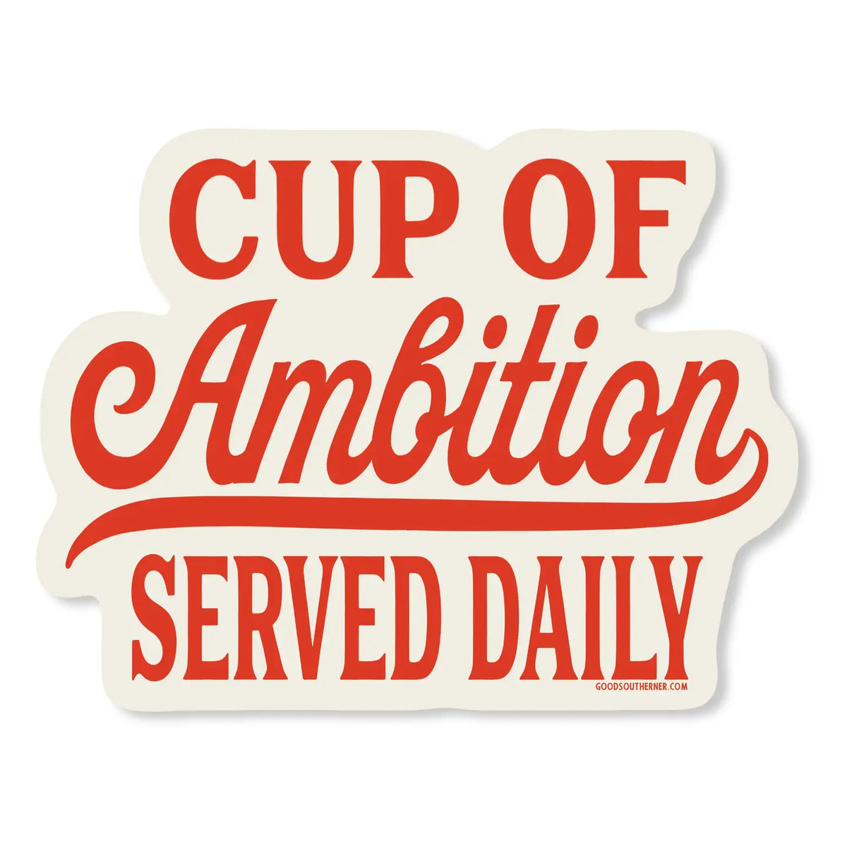 Dolly: Cup of Ambition Sticker