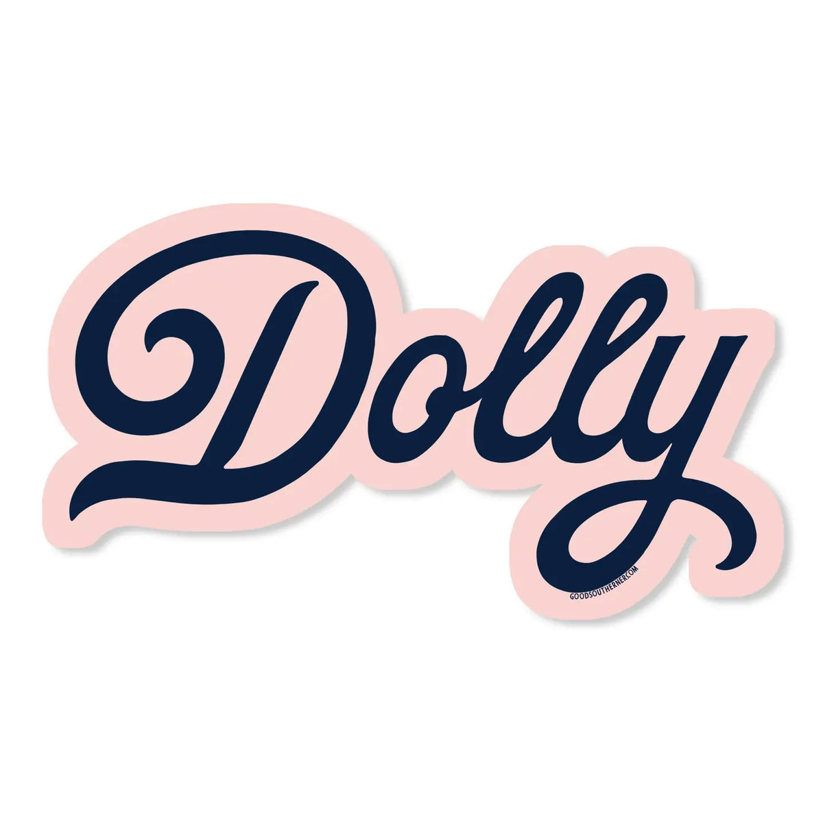 Dolly Script Sticker