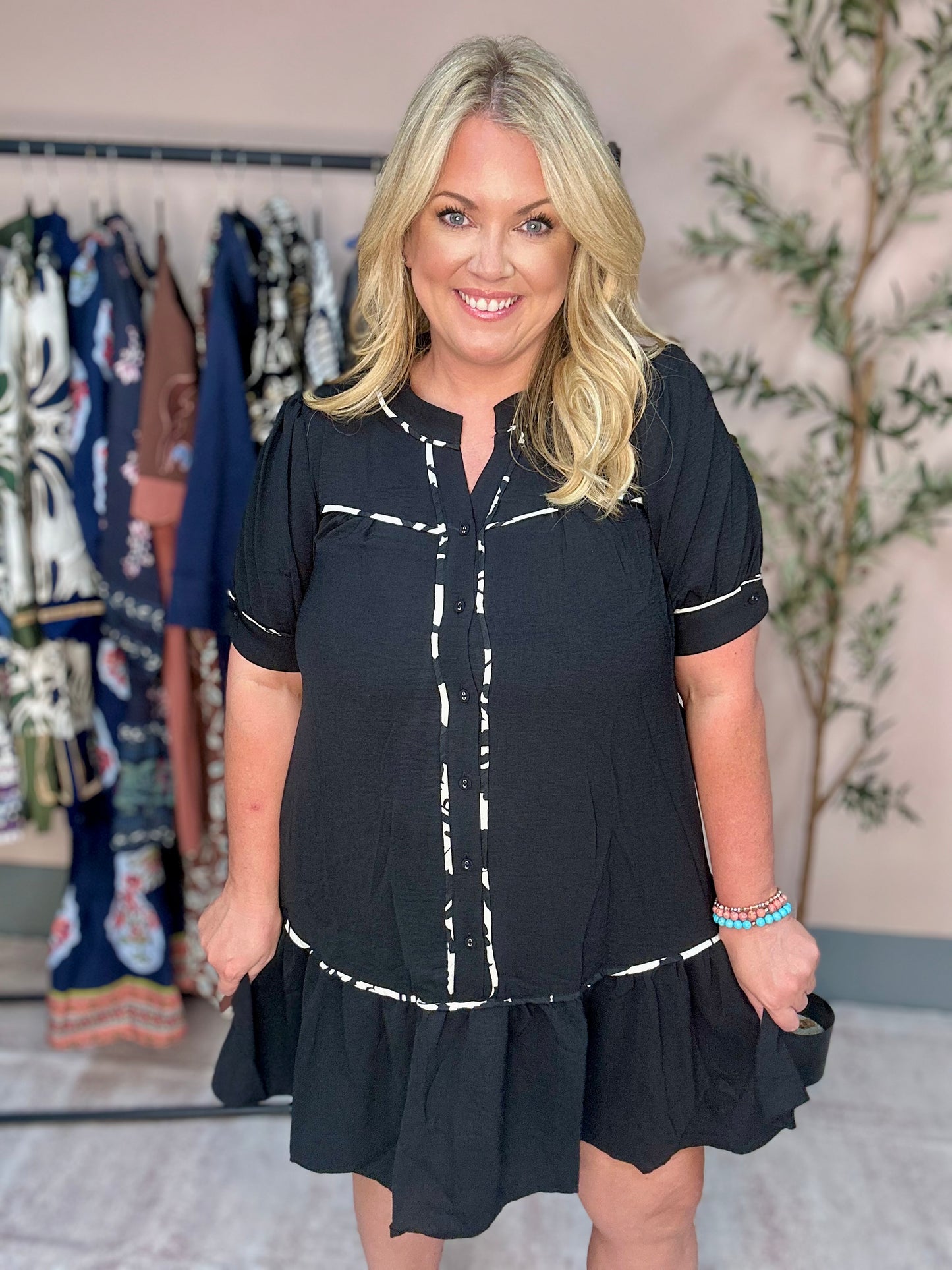 Black Brittany Dress
