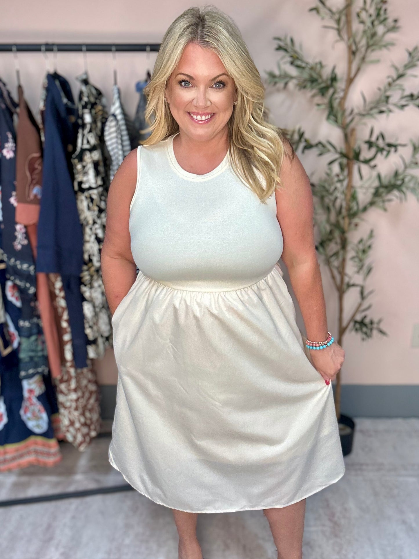 Simply Ivory Dress