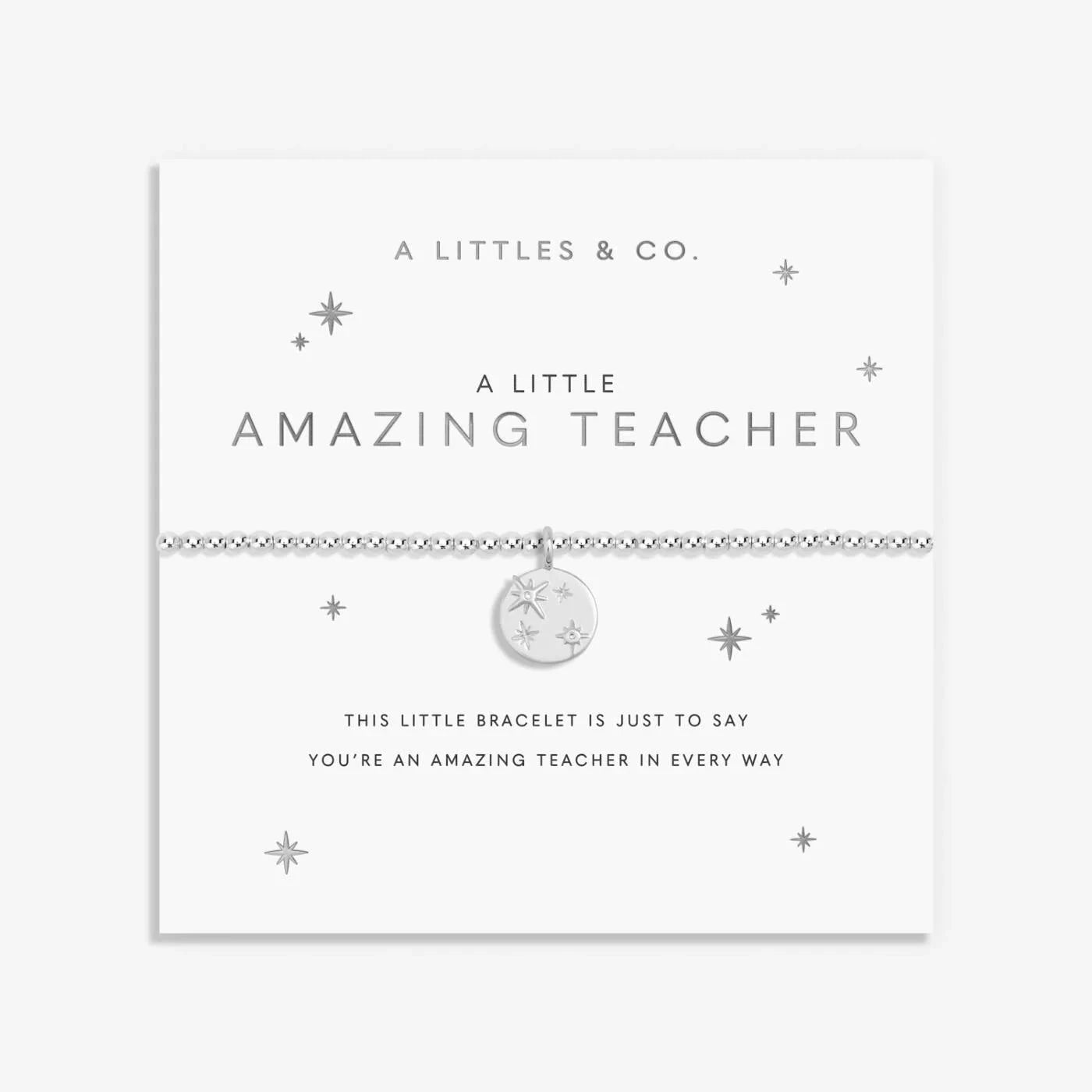 A Little 'Amazing Teacher' Bracelet The Happy Southerner 