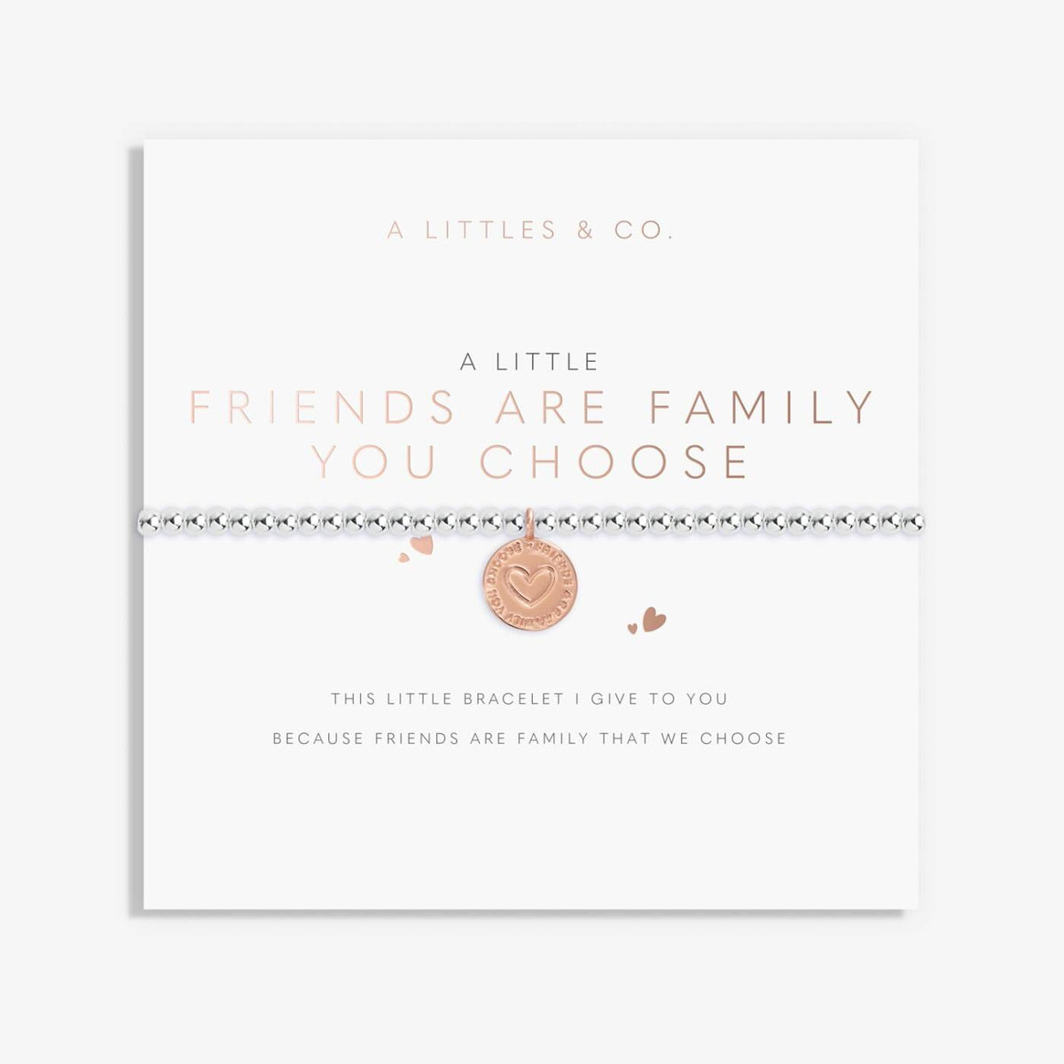 A Little 'Friends Are The Family You Choose' Bracelet The Happy Southerner 