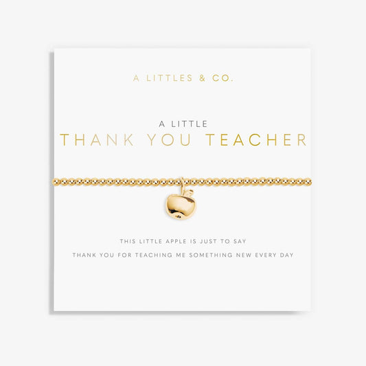 A Little 'Thank You Teacher' Bracelet The Happy Southerner 