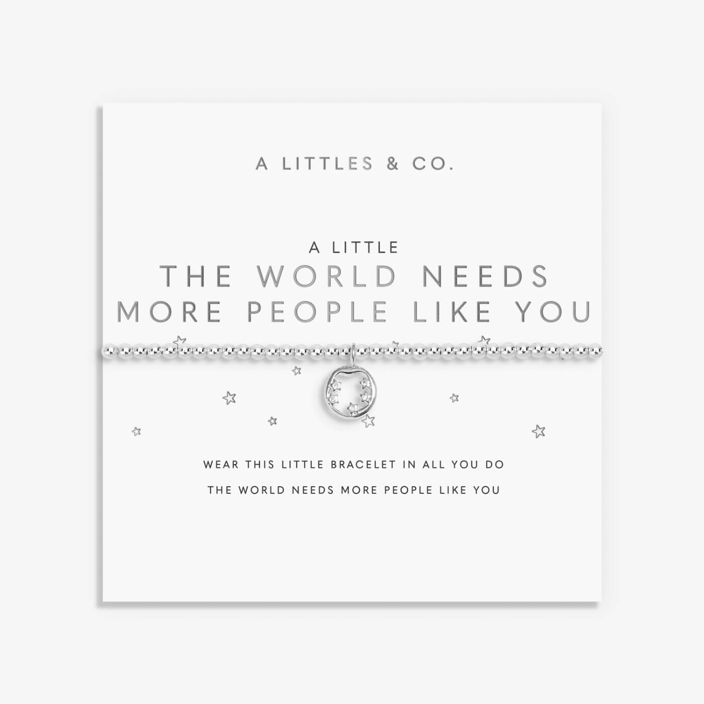 A Little 'The World Needs More People Like You' Bracelet The Happy Southerner 