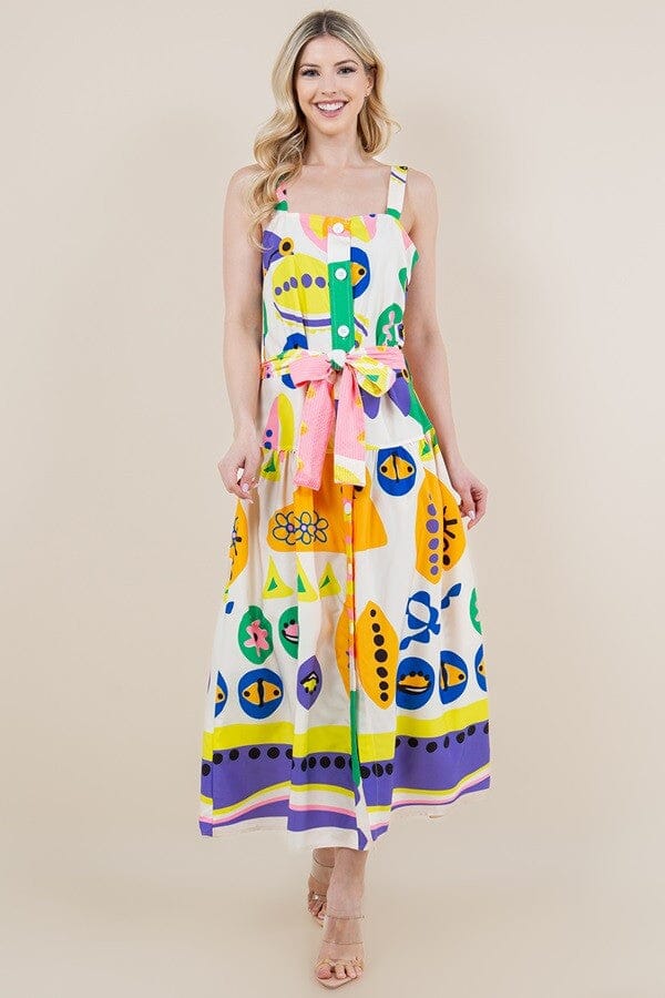 Abby Abstract Dress The Happy Southerner 