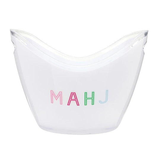 Acrylic Beverage Bucket - Mahj The Happy Southerner 
