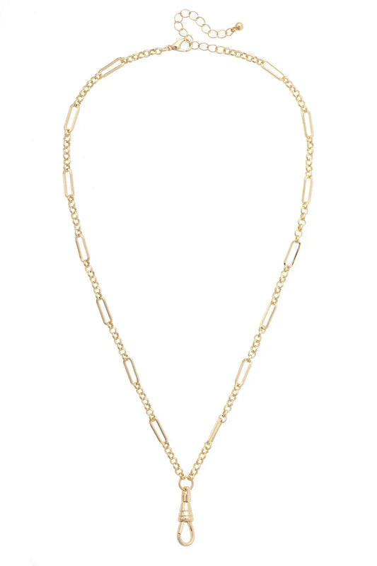 Annie Multi Link Charm Necklace The Happy Southerner 