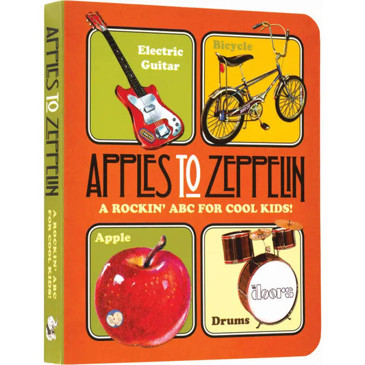 Apples To Zeppelin: A Rockin' Abc!-Children's Board Book The Happy Southerner 