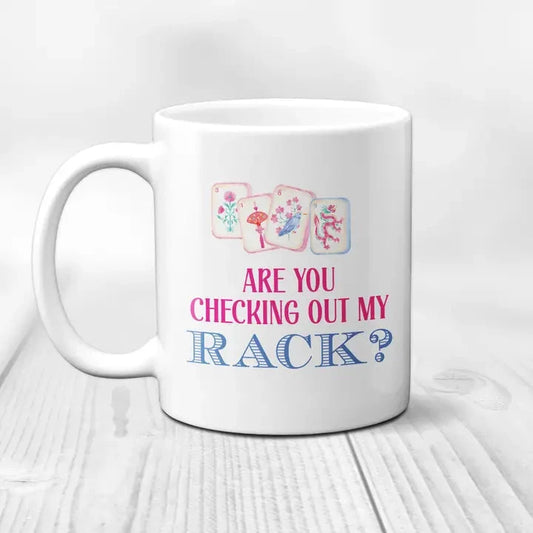 Are you checking out my rack coffee mug The Happy Southerner 