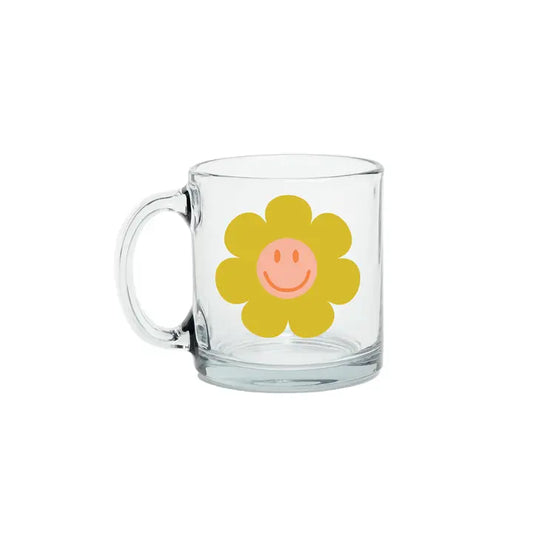 Smiley Flower Coffee Mug