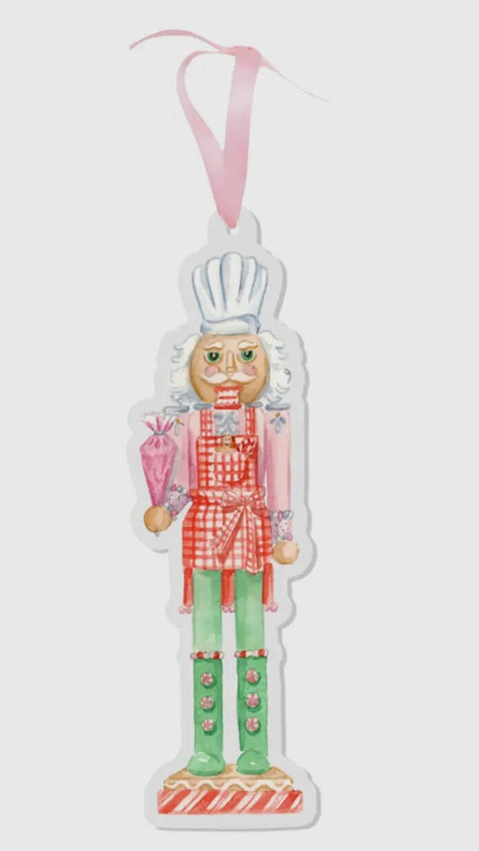 Bakery Nutcracker Watercolor Ornament The Happy Southerner 
