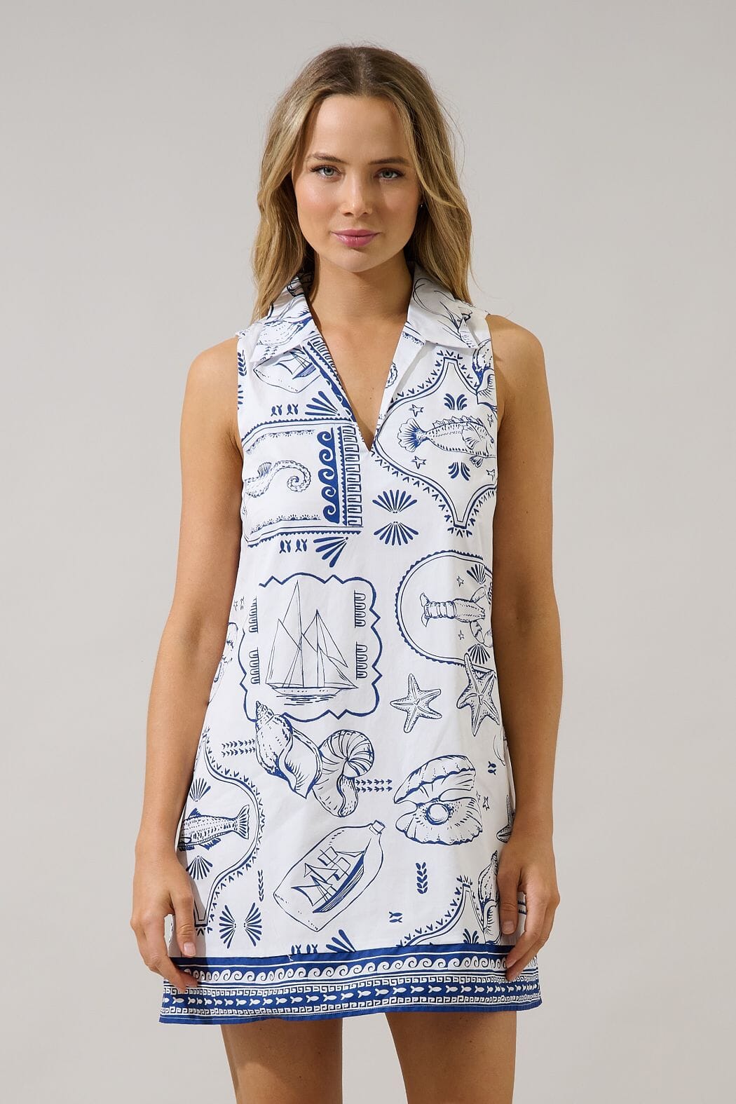 Balley Sea Mini Dress The Happy Southerner 