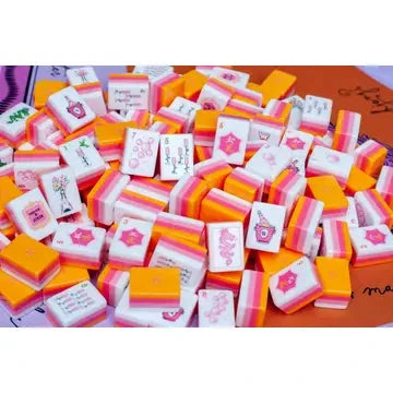 Bams & Bubbly Mahjong Tile Se The Happy Southerner 