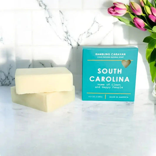 Bar Soap - South Carolina - Teal The Happy Southerner 